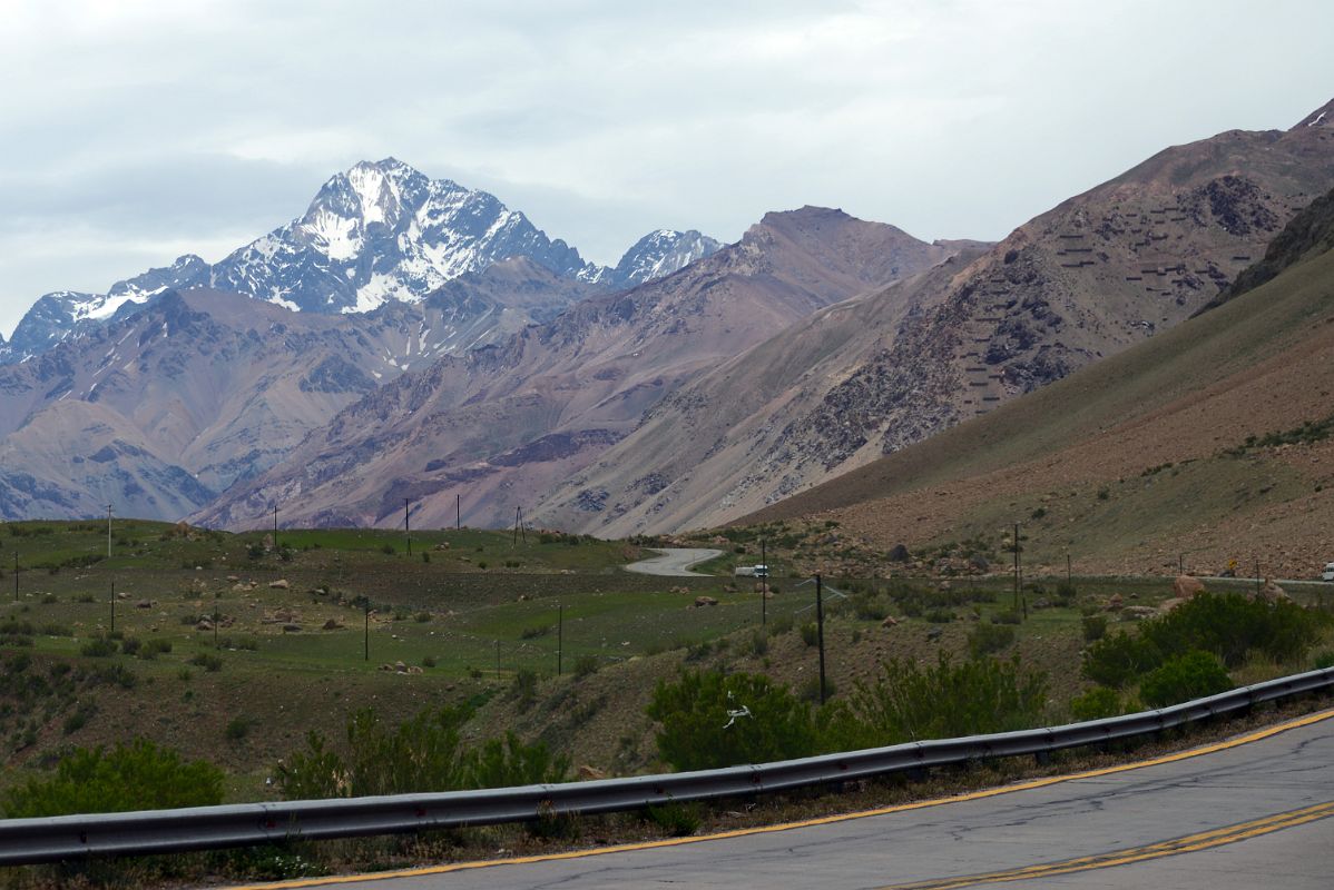 15 Cerro Tolosa From The Drive As We Near Penitentes Before Trek To Aconcagua Plaza Argentina Base Camp